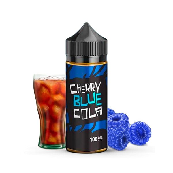 Жидкость ЧЗ Juice Man Cherry Blue Cola. фото 1