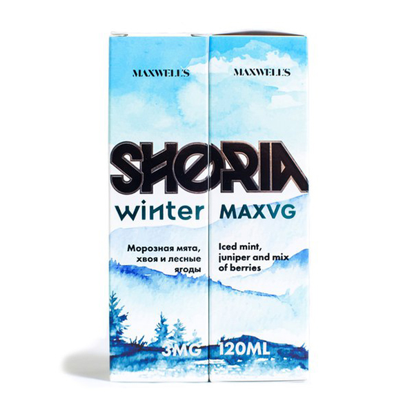 Жидкость ЧЗ Maxwells Shoria Winter MAX VG. фото 2