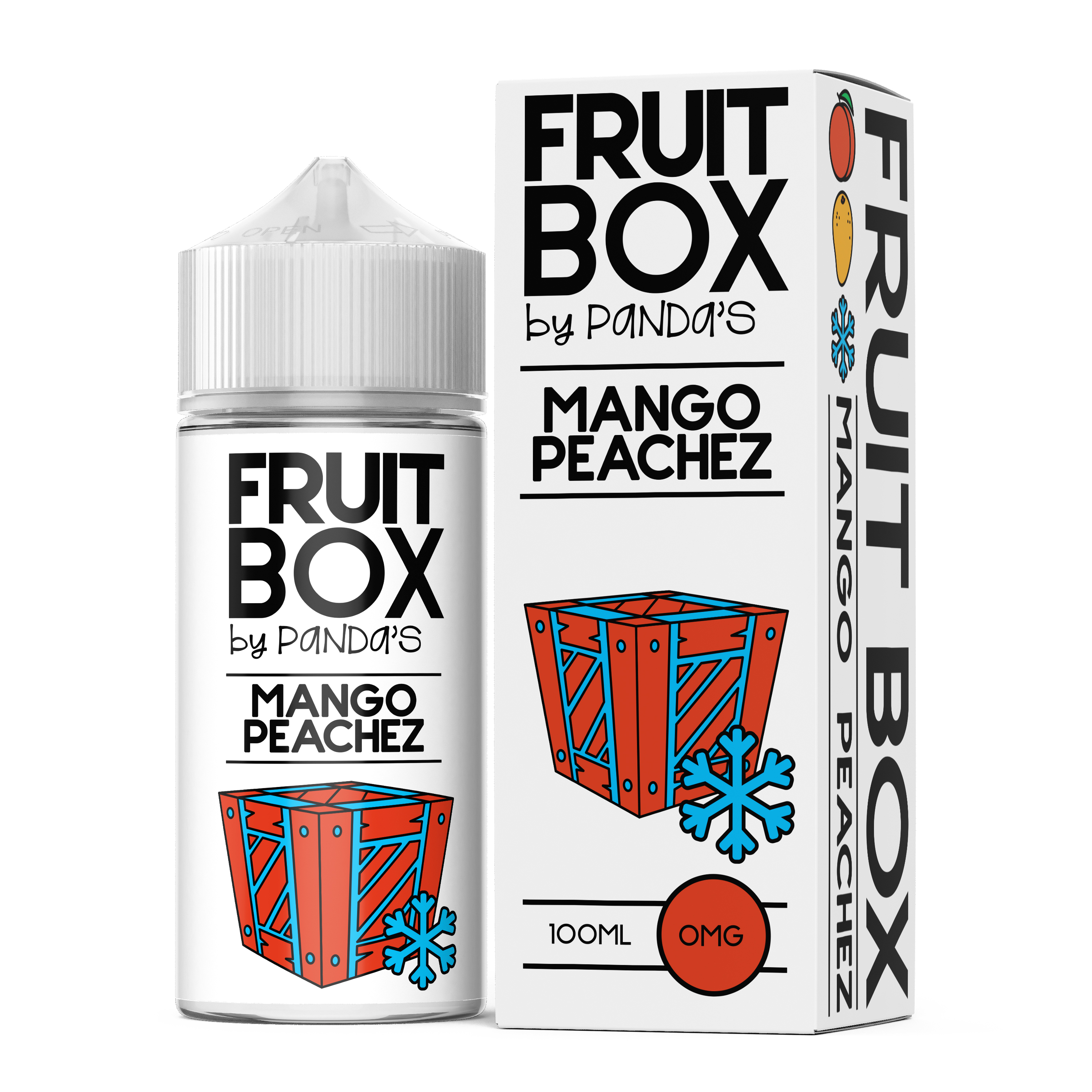 Жидкость ЧЗ Fruit Box Mango Peaches. фото 1