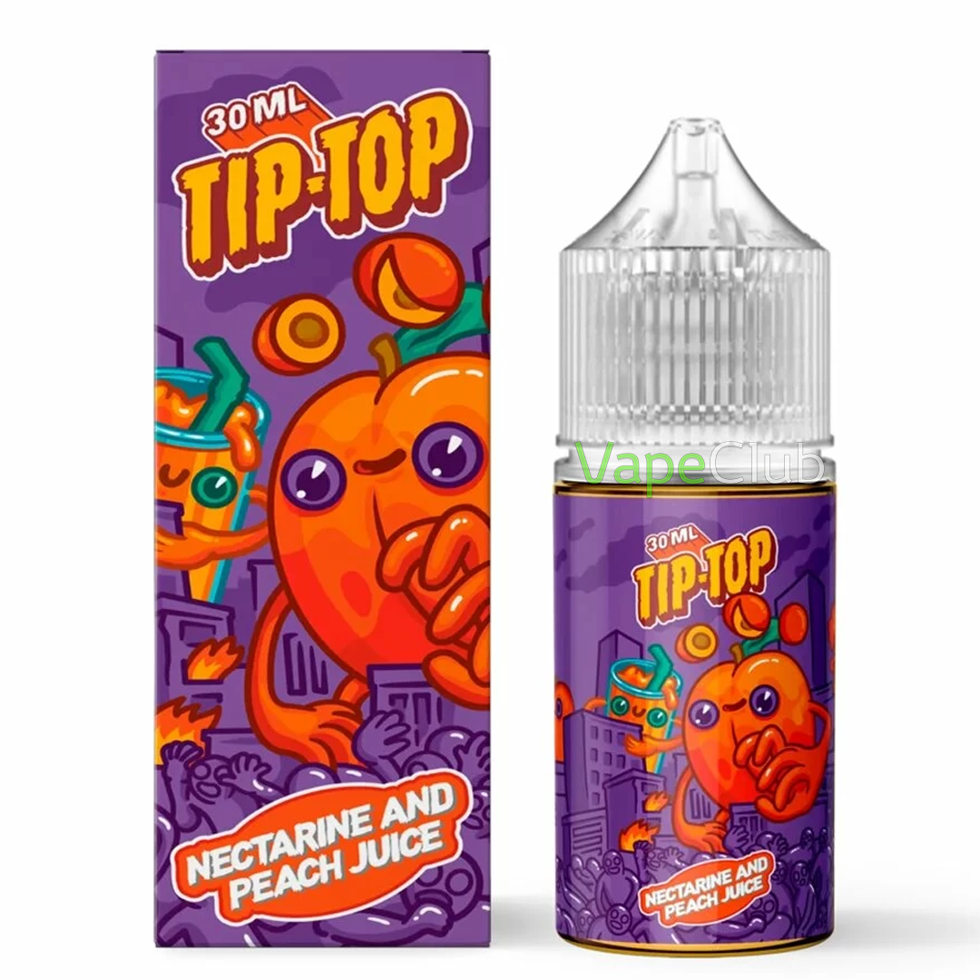 Жидкость Tip Top SALT Nectarine & Peach Juice. фото 1