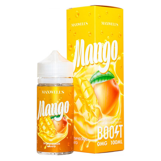 Жидкость ЧЗ Maxwells Mango. фото 3