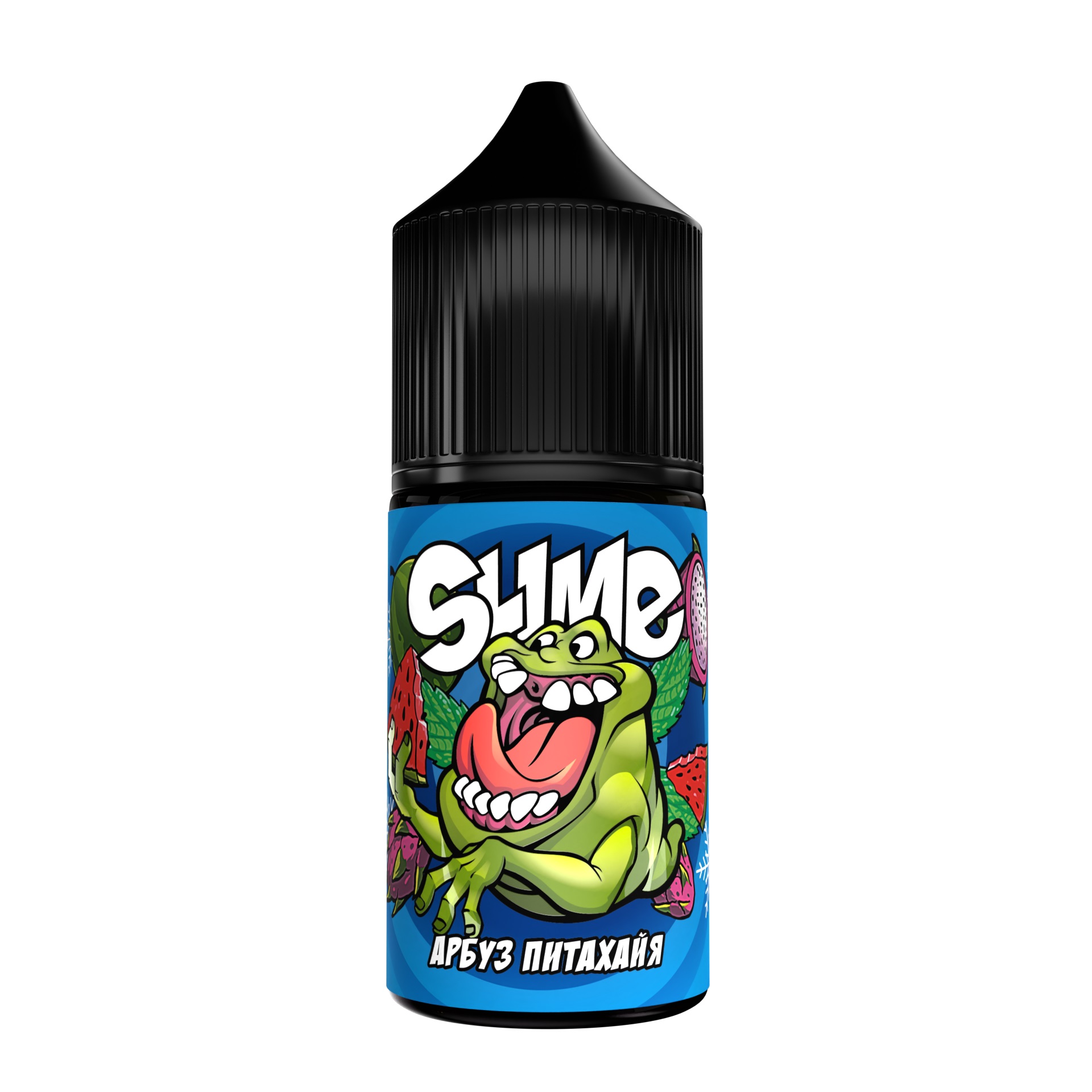 Жидкость ЧЗ Slime Arctic SALT Арбуз Питахайя Мята. фото 1