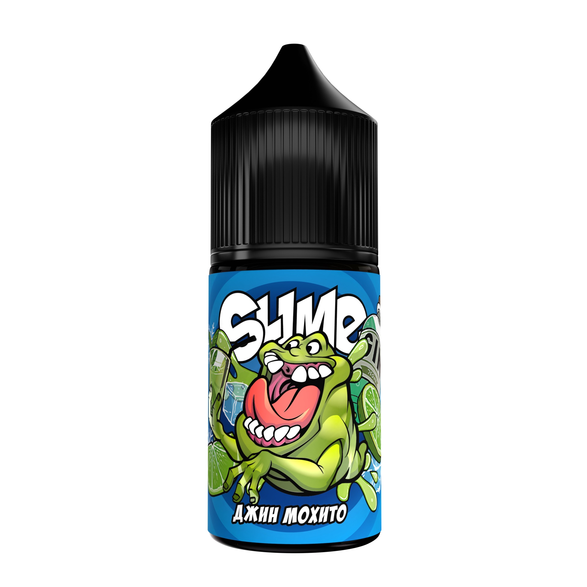 Жидкость ЧЗ Slime Arctic SALT Джин Мохито. фото 1