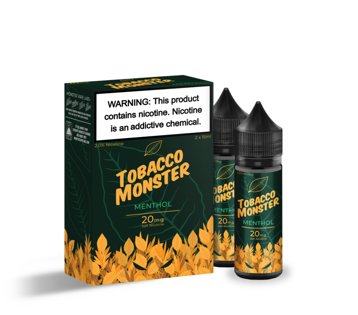 Жидкость Tobacco Monster SALT Menthol. фото 1