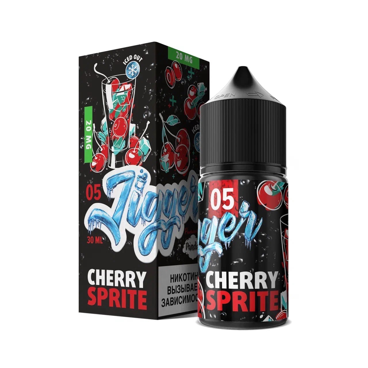 Жидкость ЧЗ Jigger SALT Cherry Sprite. фото 1