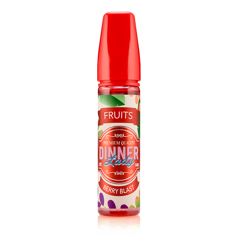 Жидкость ЧЗ Dinner Lady Fruits Berry Blast. фото 1