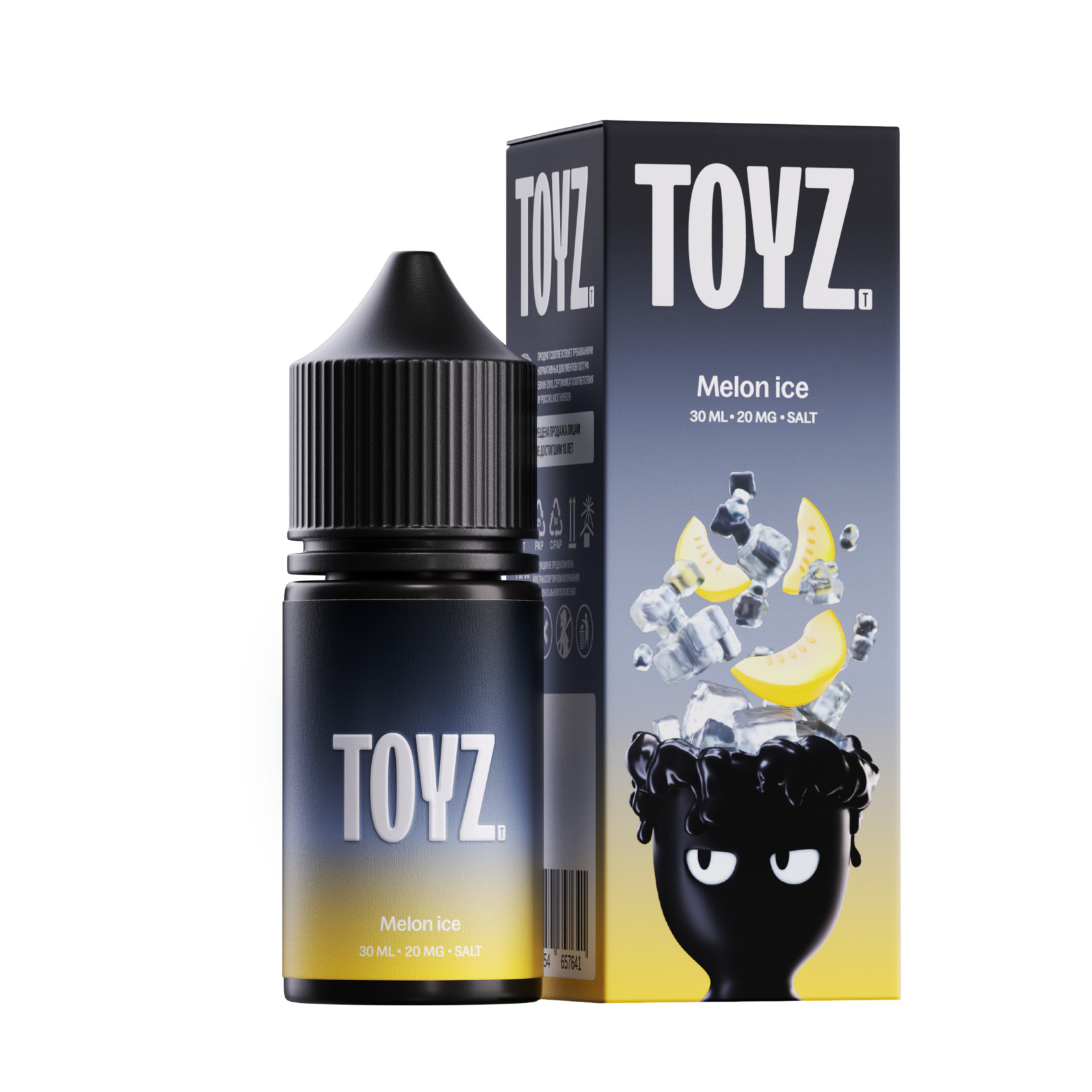 Жидкость ЧЗ Toyz SALT Melon Ice. фото 1