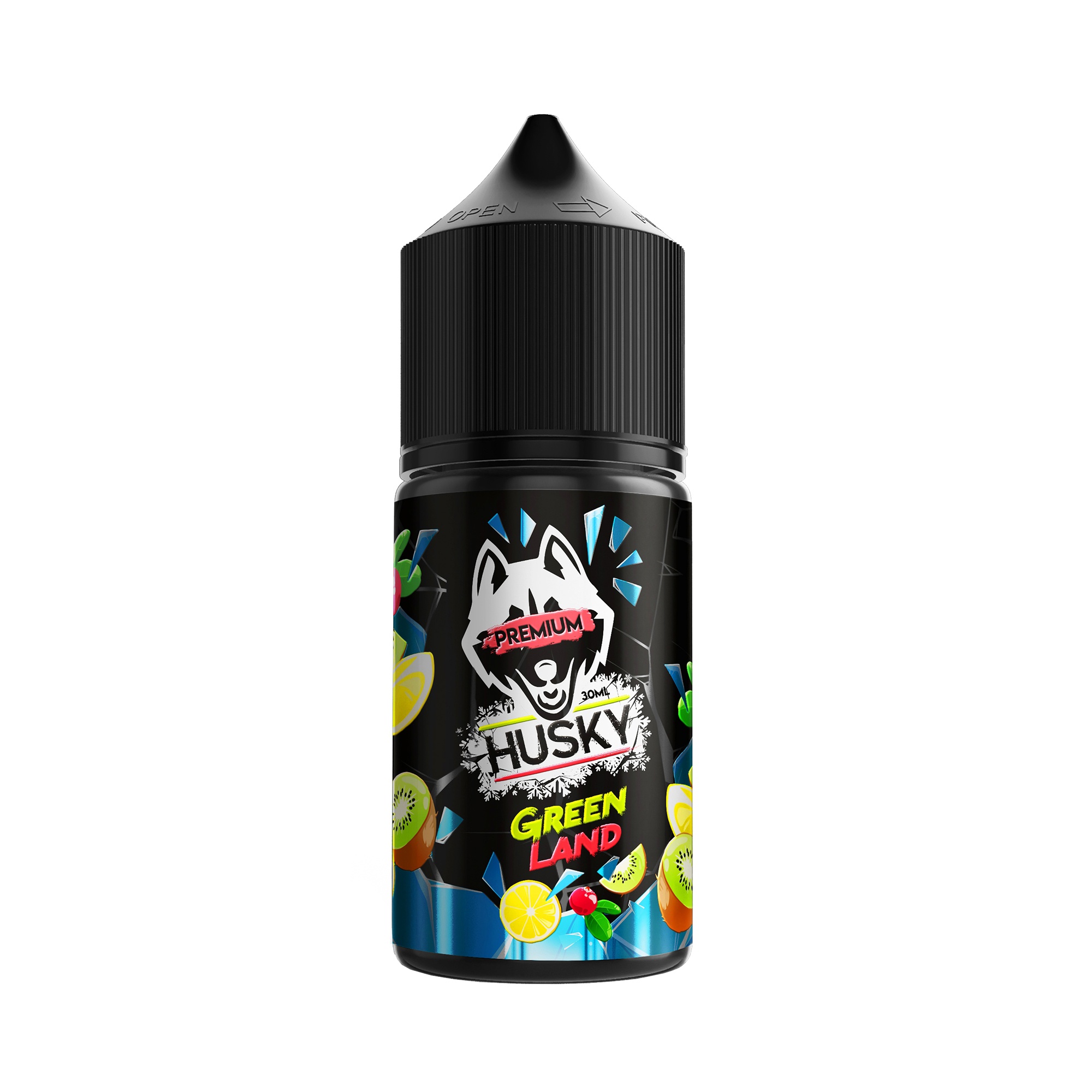 Жидкость ЧЗ HUSKY Premium SALT Green Land. фото 1
