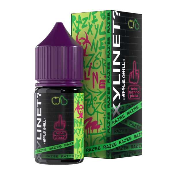 Жидкость ЧЗ Xylinet Raz`eb SALT Apple Chill. фото 1