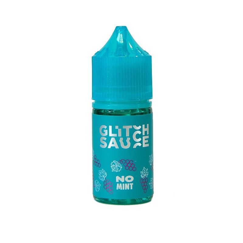 Жидкость ЧЗ Glitch Sauce No Mint SALT Grape King. фото 1