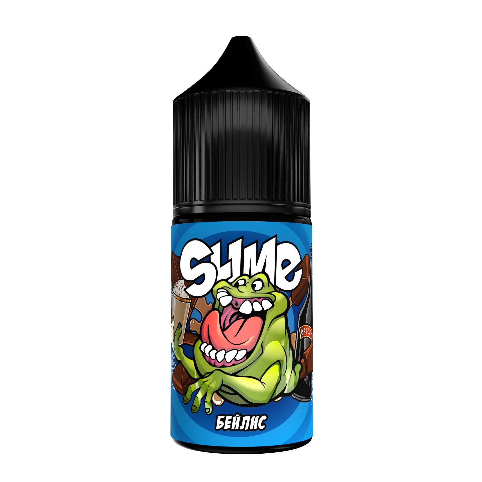 Жидкость ЧЗ Slime Arctic SALT Бейлис. фото 1