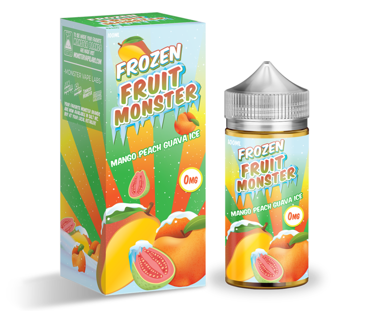 Жидкость ЧЗ Frozen Fruit Monster Mango Peach Guava Ice. фото 2