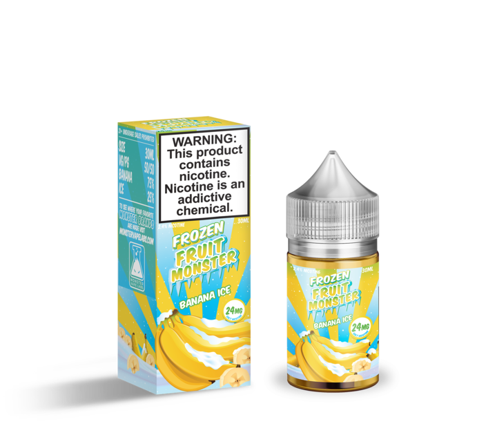 Жидкость ЧЗ Frozen Fruit Monster SALT Banana Ice. фото 2