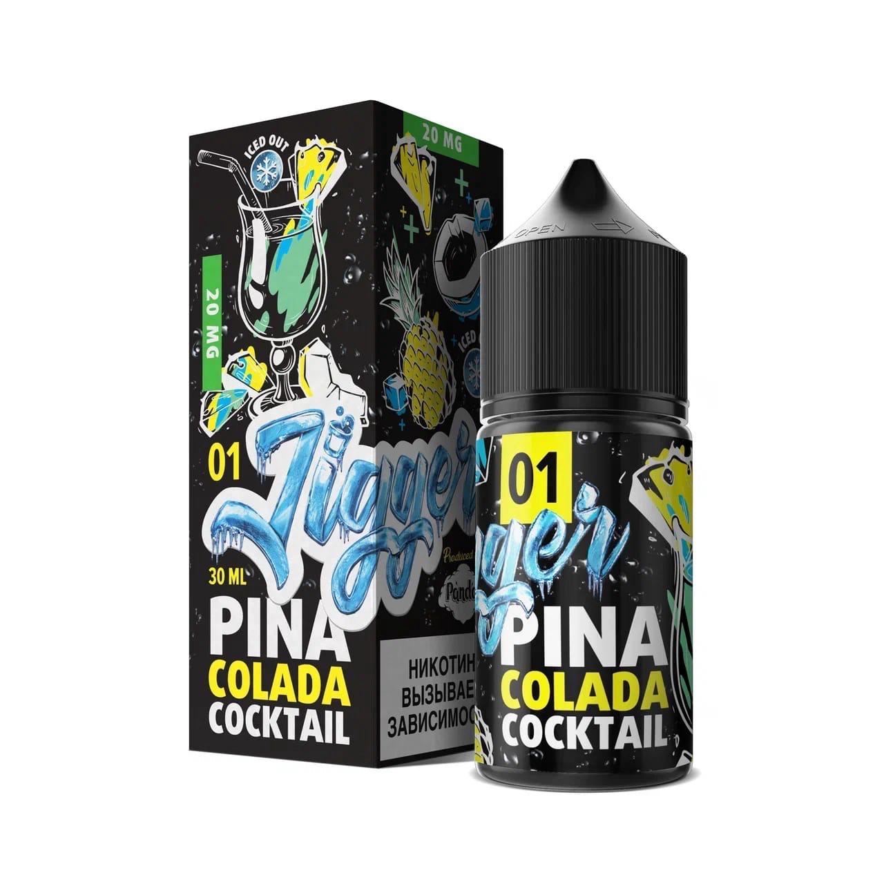 Жидкость Jigger SALT Pina Colada Cocktail. фото 1