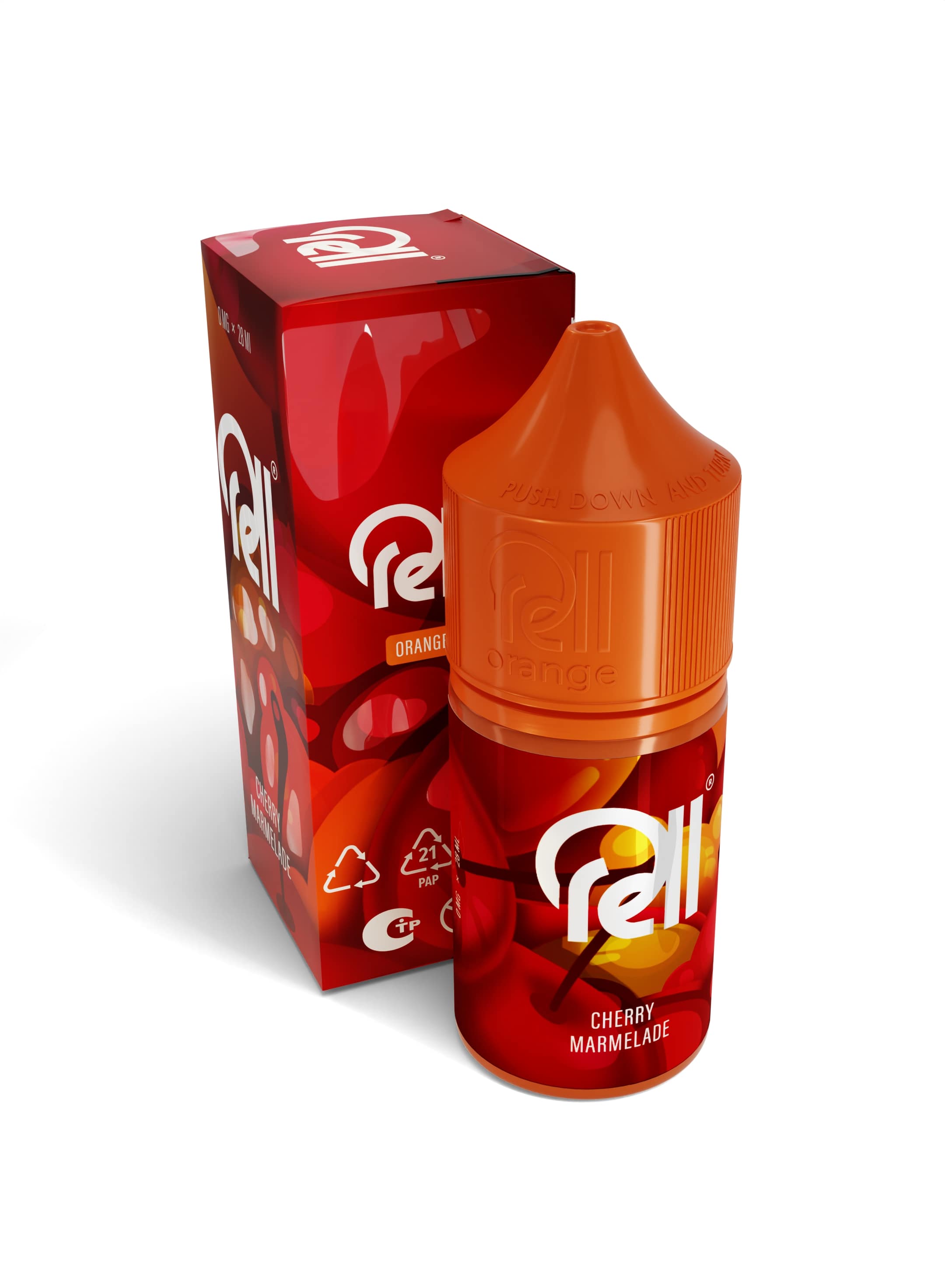 Жидкость RELL Orange SALT Cherry Marmelade*. фото 1