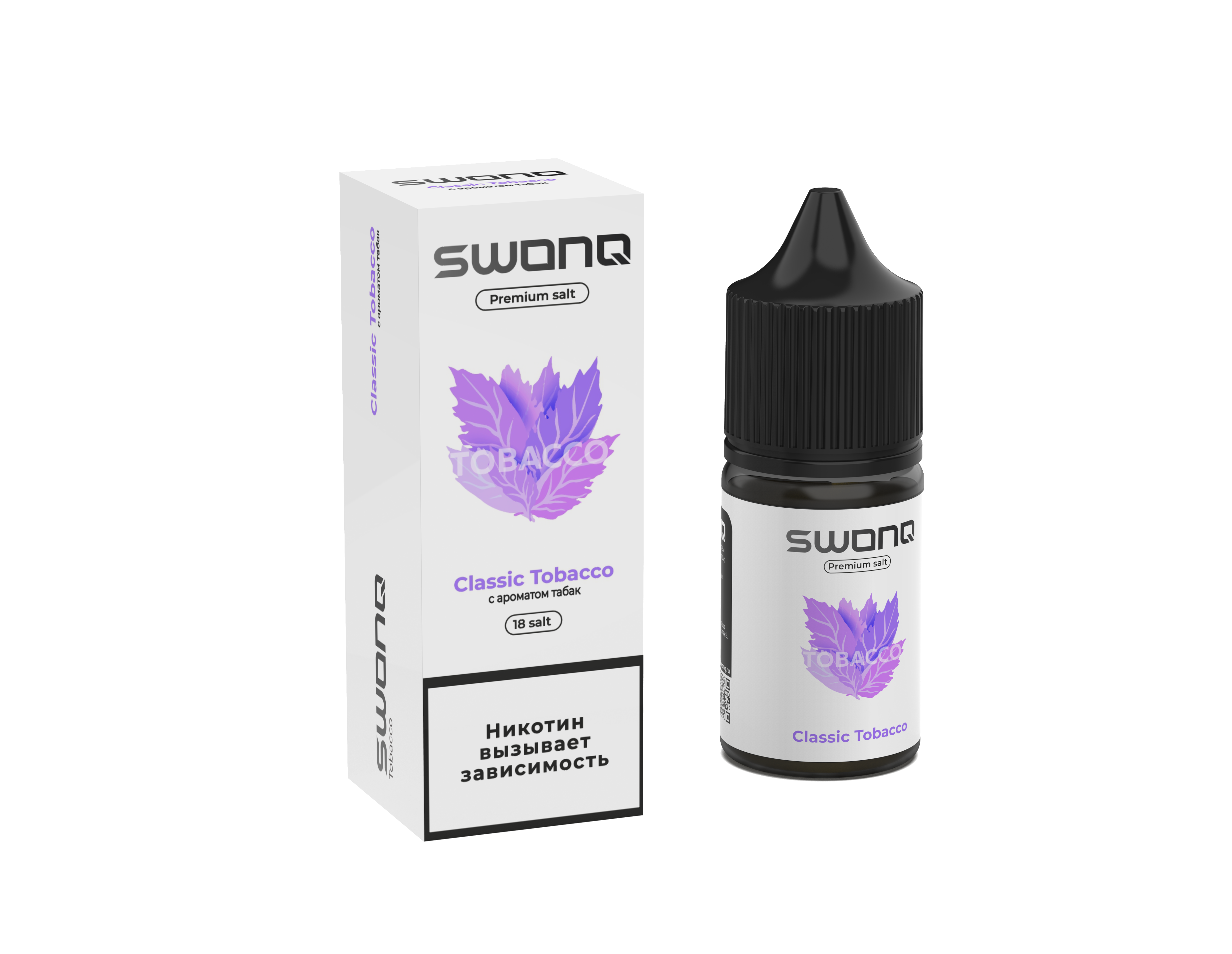 Жидкость ЧЗ Swonq Tobacco SALT Classic Tobacco