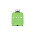 Картридж ЧЗ Swonq M15000 Green Apple, 17мл