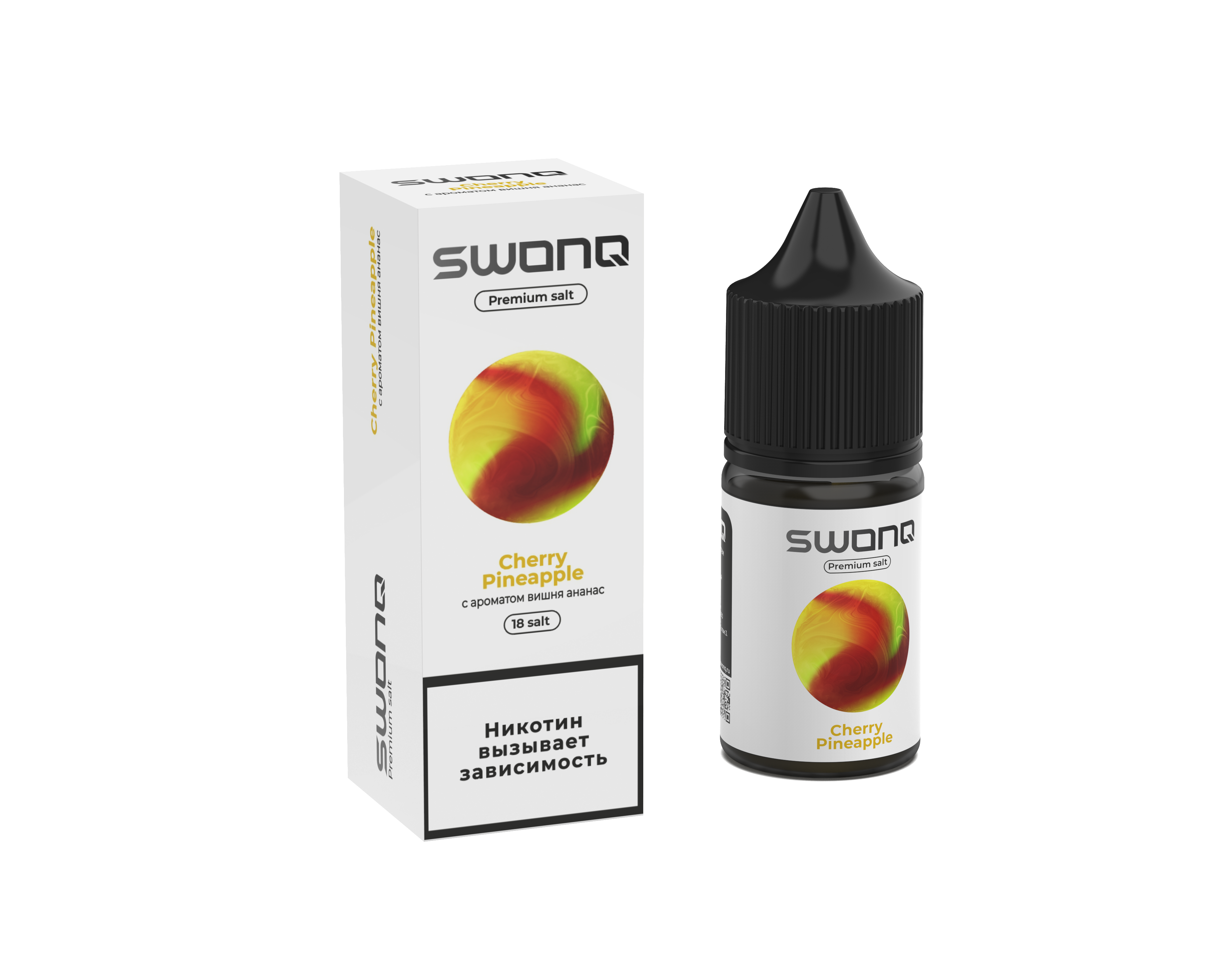 Жидкость ЧЗ Swonq Classic SALT Cherry Pineapple